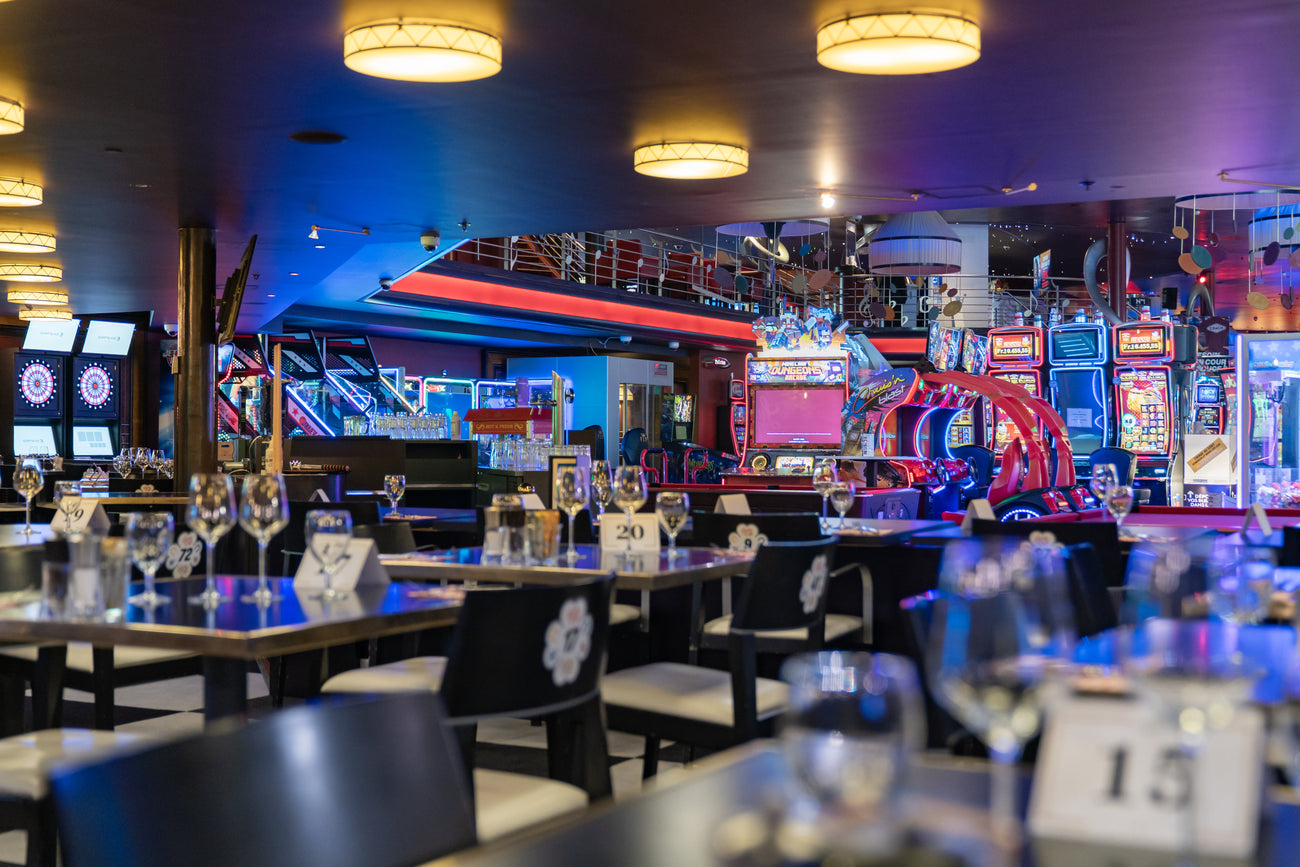 Menu gourmand et Casino