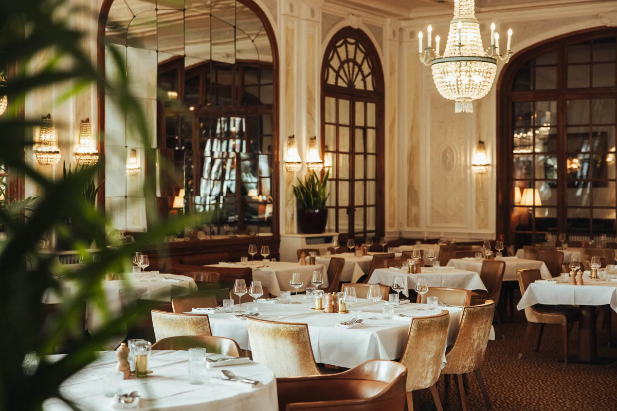 Menu gastronomique à La Belle Epoque