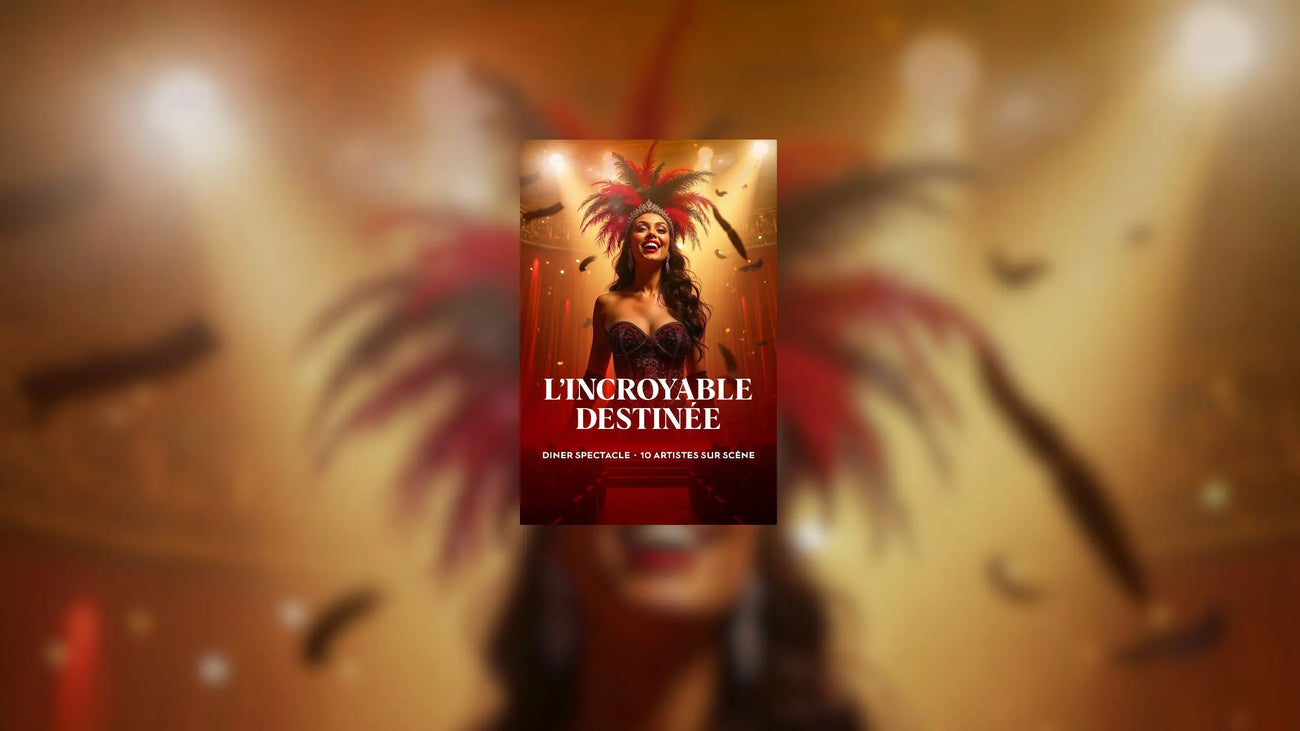 Dîner-spectacle "L'incroyable destinée"