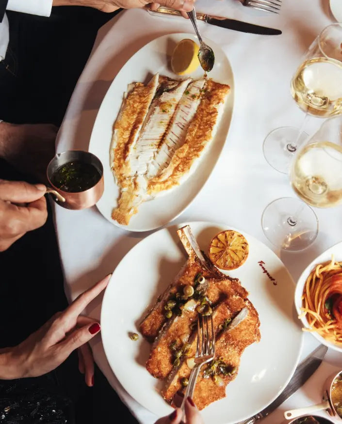 Menu gastronomique au Fouquet's
