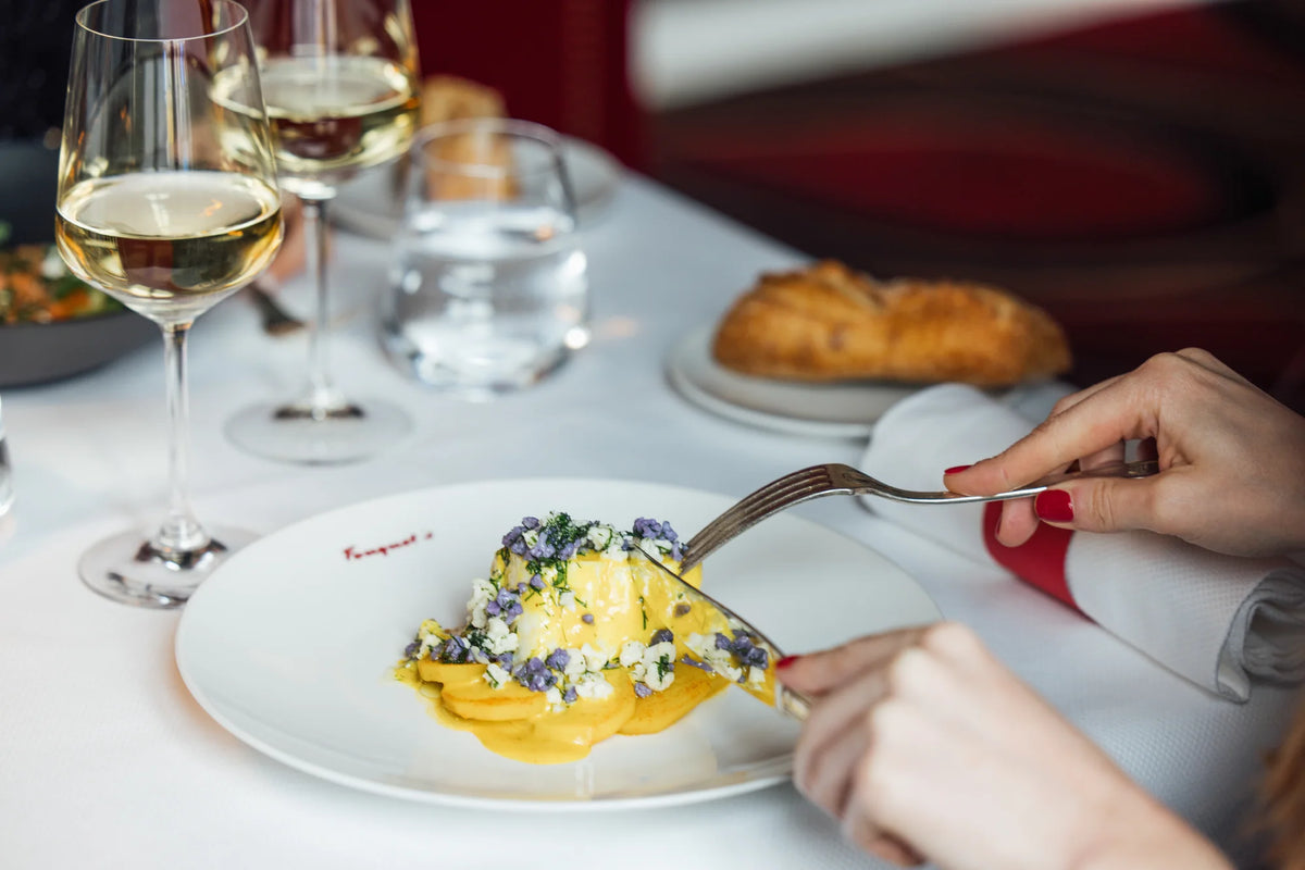 Menu gastronomique à La Brasserie du Royal