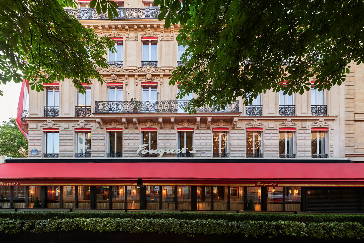 Menu gastronomique au Fouquet's