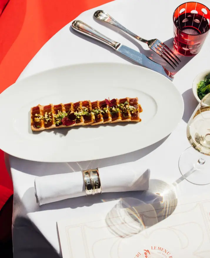 Menu gastronomique au Fouquet's